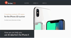 Desktop Screenshot of iphone3dscanner.com